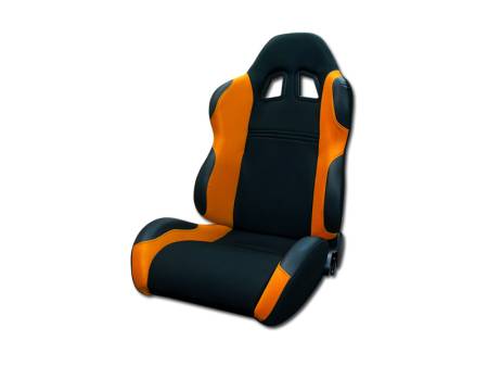 I3 Enterprise - I3 Turino Sport Series-Black/Orange(Right) Sport Seat (Indy)