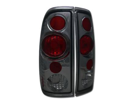 I3 Enterprise - I3 97-03 Ford F150/F250/F350 Super Duty Pickup (Styleside)Altezza Tail Lights Version 2 (Smoke)