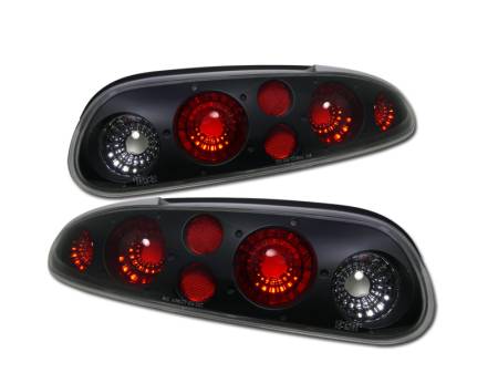 I3 Enterprise - I3 93-01 Chevy Camaro Altezza Tail Lights (Jdm Black)