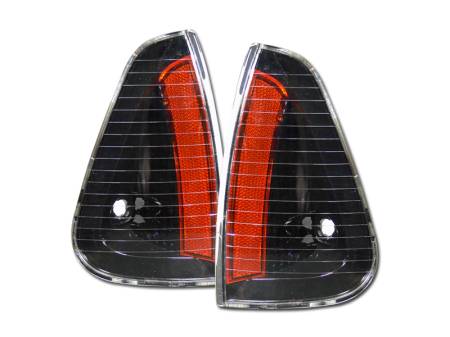 I3 Enterprise - I3 05-Up Dodge Charger Corner Lights W/Amber (Jdm Black)