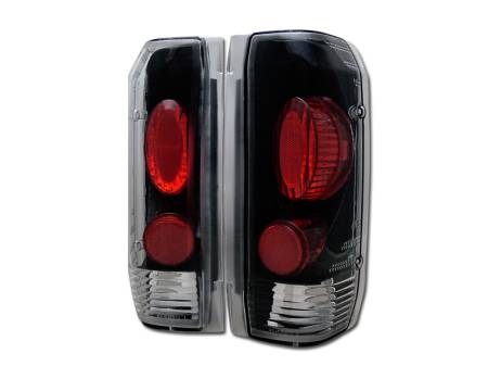 I3 Enterprise - I3 92-96 Ford Bronco / 89-96 Ford F150/F250 Altezza Tail Lights (Jdm Black)