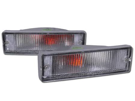 I3 Enterprise - I3 88-97 Nissan Pickup Hardbody/88-95 Pathfinder Bumper Lights (Clear)