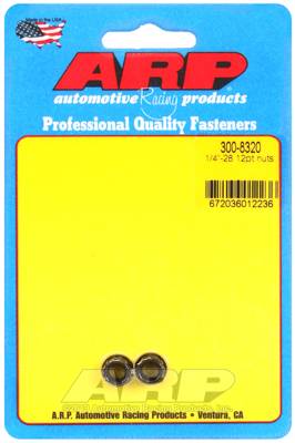 ARP - ARP 1/4-28 12pt nut kit 300-8320