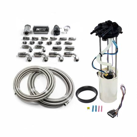 DeatschWerks - DeatschWerks 1999-2004 GM Truck DW400 Pump Module w/CPE fuel lines