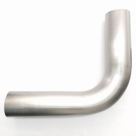 Ticon Industries - Ticon Industries 2.5" Titanium 90� Mandrel Bend - 1.5D Radius - 1mm/.039" Wall - 7" Leg / 9" Leg