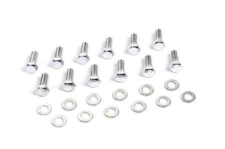 Cometic Gasket - Cometic Intake Manifold Bolts 3/8 - 16 x 1" Grade 5 Zinc Plated