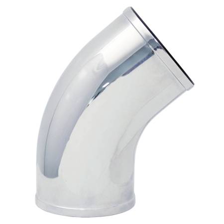 Spectre Performance - Spectre Universal Intake Elbow Tube (ABS) 3in. OD / 45 Degree - Chrome