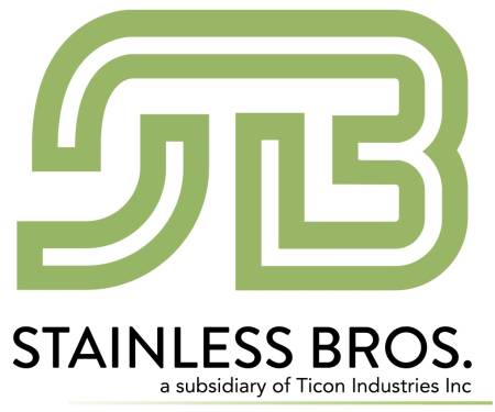 Stainless Bros. - Stainless Bros. 2" Diameter 90� Bend 1D / 2" CLR 2" Leg