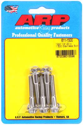 ARP - ARP 1/4-20 x 1.500 12pt SS bolts 611-1500