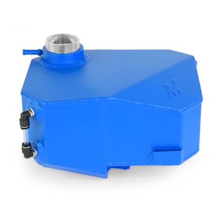 Mishimoto - Mishimoto 2013+ Ford Focus ST/2016+ Focus RS Aluminum Expansion Tank - Wrinkle Blue