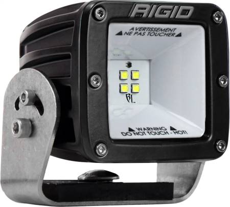 Rigid Industries - RIGID 2X2 115 Degree DC LED Scene Light, Surface Mount, Black Housing, Single
