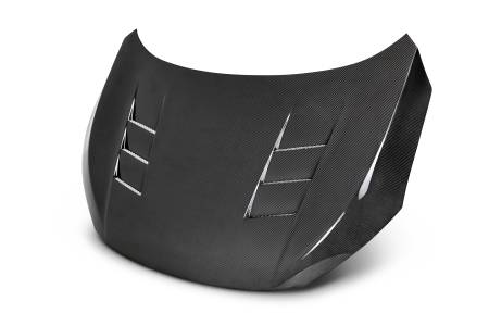 Seibon Carbon - Seibon 2016-2018 Honda Civic Coupe/Sedan/Hatchback TS-Style Carbon Fiber Hood