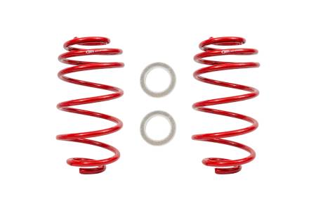BMR Suspension - BMR 67-72 A-Body Rear Lowering Springs - Red