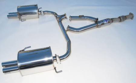 Invidia - Invidia 05+ Subaru Legacy GT Stainless Steel Quad Tip Cat-back Exhaust