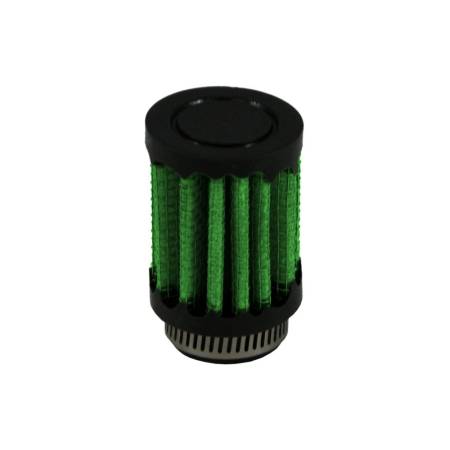 Green Filter USA - Green Filter Crankcase Filter - ID .39in. / Base 1.40in. / Top 1.40in. / H 1.97in.