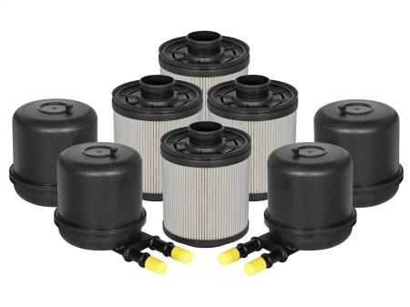 aFe Power (Advanced FLOW Engineering) - aFe Pro GUARD D2 Fuel Filter 11-17 Ford Diesel Trucks V8 6.7L (td) (4 Pack)