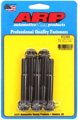 ARP - ARP M10 x 1.50 x 70 12pt black oxide bolts 672-1009