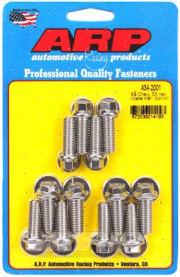 ARP - ARP SB Chevy SS hex intake manifold bolt kit 434-2001