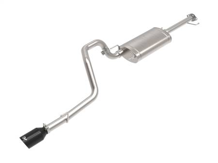 aFe Power (Advanced FLOW Engineering) - aFe Vulcan Series 2-1/2in 304SS Cat-Back Exhaust 10-21 Lexus GX460 V8-4.6L w/ Black Tip