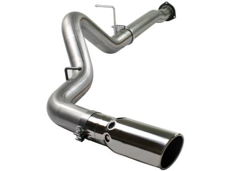 aFe Power (Advanced FLOW Engineering) - aFe MACHForce XP 4in DPF-Back SS Exhaust 5/07-10 GM Diesel Trucks V8-6.6L (td) LMM