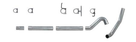 Diamond Eye Performance - Diamond Eye Exhaust System Kit, 2003-2006 Ford 6.0L Powerstroke Excursion-4In. Aluminized-Performance Diesel Exh