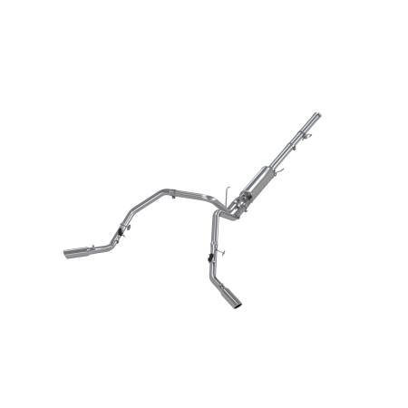 MBRP Exhaust - MBRP 2006-2008 Dodge Ram Hemi 1500 5.7L SC/CC-SB Cat Back Dual Split Side