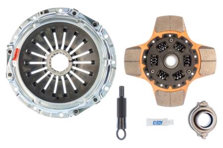 EXEDY Racing Clutch - Exedy 2008-2015 Mitsubishi Lancer Evolution GSR L4 Stage 2 Cerametallic Clutch Thick Disc