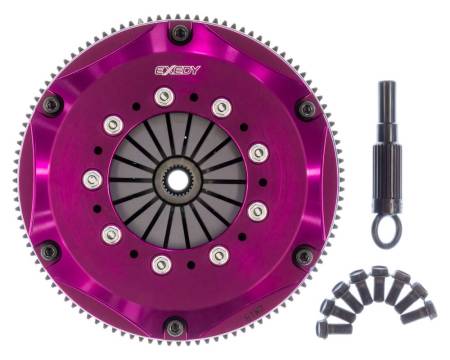 EXEDY Racing Clutch - Exedy 1999-2002 Nissan Silvia L4 Hyper Twin Cerametallic Clutch Sprung Center Disc