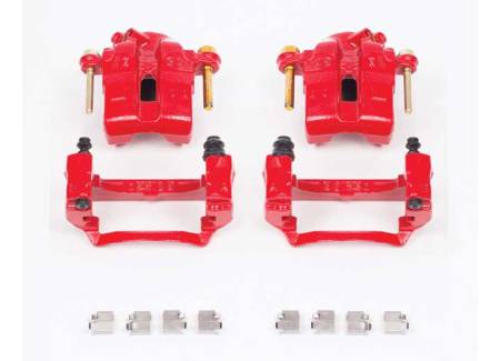 Power Stop - PowerStop 94-97 Mazda Miata Front Red Calipers w/Brackets - Pair