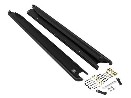 aFe Power (Advanced FLOW Engineering) - aFe 20-23 Subaru Outback H4 2.4L (t) / H4 2.5L Terra Guard Trail Slider Steps - Black