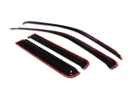I3 Enterprise - I3 91-01 Ford Explorer/01-05 Explorer Sport Trac/97-01 Mercury Mountaineer 4 Door Model Only Window Visor 4Pcs (In-Channel)