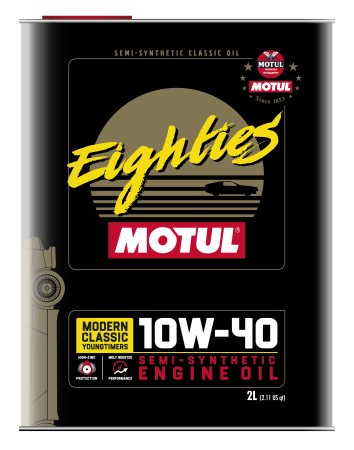 Motul - Motul 10W40 Classic Eighties Oil - 10x2L - Case of 10