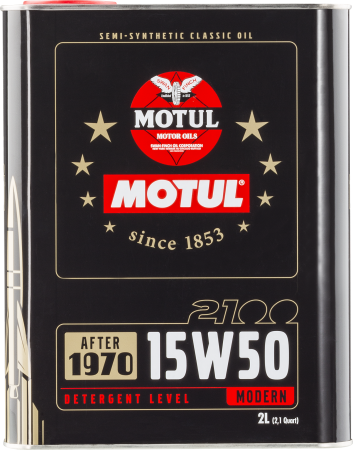 Motul - Motul 15W50 Classic 2100 Oil - 10x2L - Case of 10