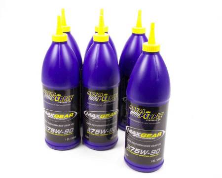 Royal Purple - Royal Purple Max Gear Synthetic 75W-90 Gear Oil - 1 Quart - Case of 6
