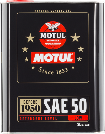Motul - Motul Classic SAE 50 Oil - 2L - Case of 6