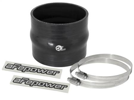 aFe Power (Advanced FLOW Engineering) - aFe Magnum FORCE Silicone Replacement Coupling Kit 3.5in ID x 3in Length Straight Coupler w/ Hump
