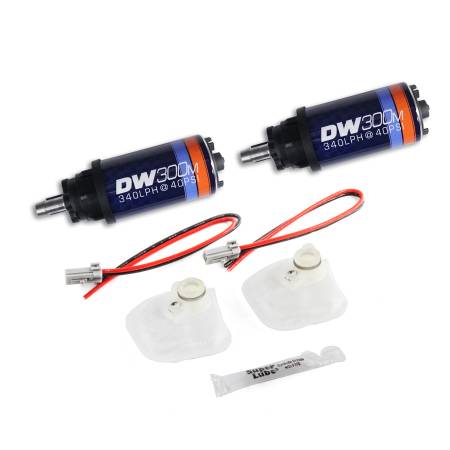 DeatschWerks - DeatschWerks 340 LPH Ford In-Tank Fuel Pump DW300M Series w/ 07-10 GT500 / GT500KR Install Kit