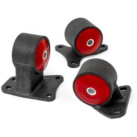 Innovative Mounts - Innovative 88-91 Prelude B-Series Black Steel Mounts 75A Bushings