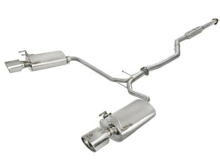 aFe Power (Advanced FLOW Engineering) - aFe Takeda Exhaust Cat-Back 13-14 Honda Accord Coupe EX-L V6 3.5L 304SS