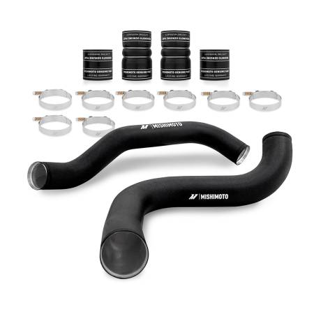 Mishimoto - Mishimoto 99-03 Ford 7.3L Powerstroke PSD Intercooler Pipe/Boot Kit - Wrinkle Black