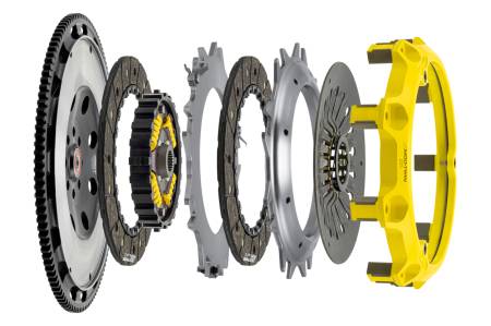 ACT (Advanced Clutch) - ACT Subaru 04-20 WRX STI Mod Twin XT Street Kit Sprung Mono-Drive Hub Torque Capacity 875ft/lbs