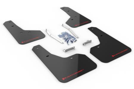 Rally Armor - Rally Armor 2019 Subaru Forester UR Black Mud Flap w/ Red Logo