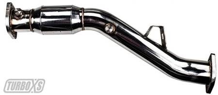 Turbo XS - Turbo XS 08-12 WRX-STi / 04-09 LGT High Flow Catalytic Converter Pipe