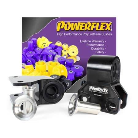 Powerflex USA - Powerflex Ford Focus Mk3 Inc ST (2011+) Front Control Arm Anti-Lift & Caster Offset Rear Bushings (Black Series)