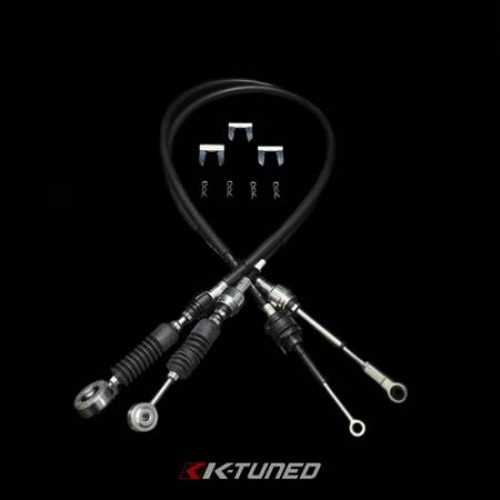 K-Tuned - K-Tuned Shifter Cables RSX Style - OEM Spec w/Spherical Bushing