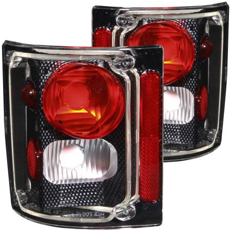 ANZO Headlights, Tail Lights and More  - ANZO 1973-1987 Chevrolet C 10 Taillights Carbon