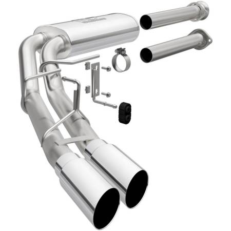MagnaFlow Exhaust Products - MagnaFlow 15-21 Ford F-150 Street Series Cat-Back Performance Exhaust System- Polished Side Exit
