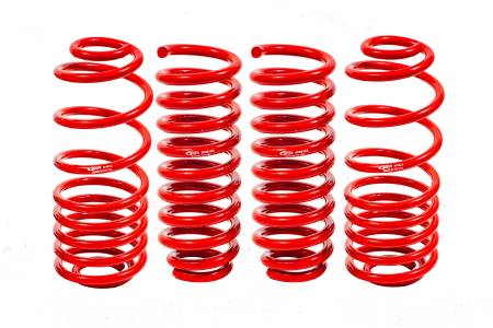 BMR Suspension - BMR 02-09 Trailblazer Lower Springs Set of 4 2in-3in Drop Red