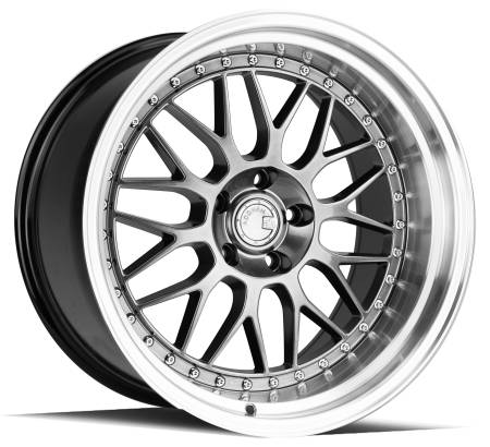 AodHan Wheels - Aodhan Wheels Rim AH02 19x11 5x114.3 73.1CB ET22 Hyper Black w/ Machined Lip