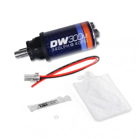 DeatschWerks - DeatschWerks 340 LPH Ford In-Tank Fuel Pump DW300M Series w/ 99-04 Mustang V6 / V8 Install Kit